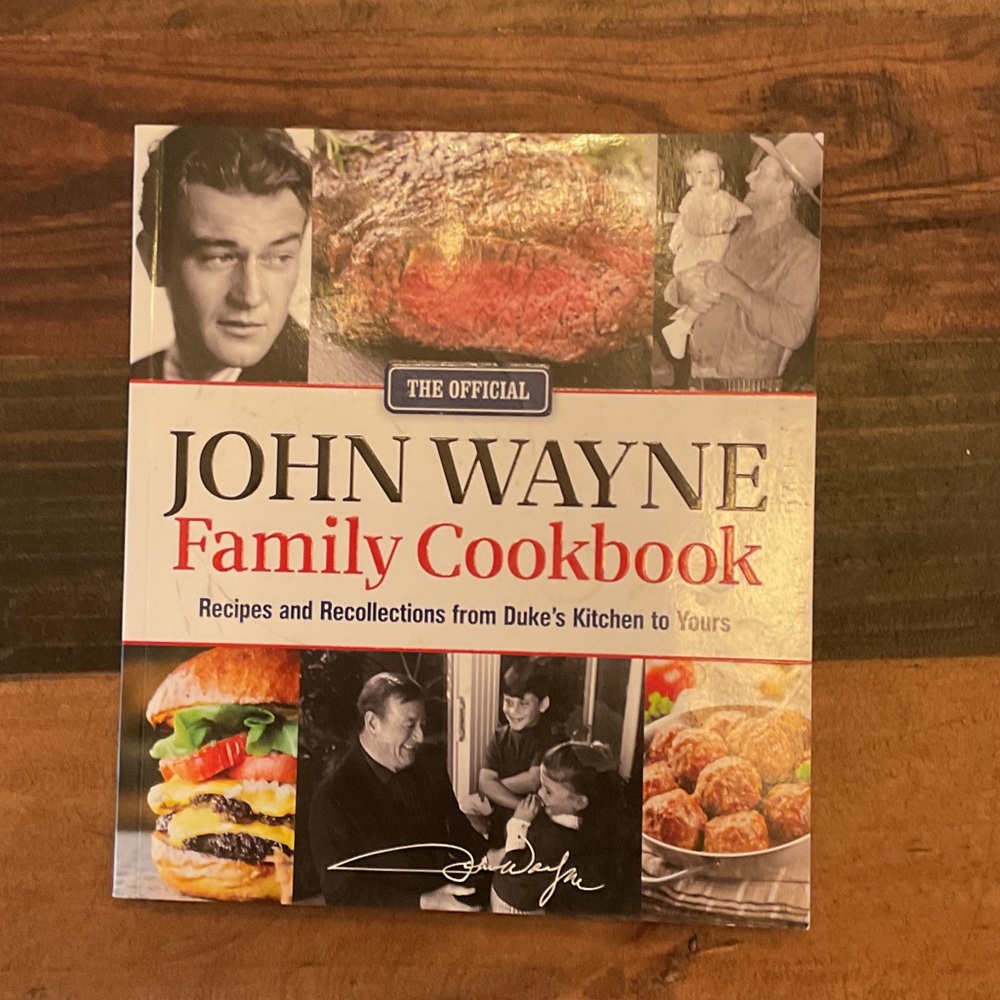 Family Cookbook – White & Red Cover